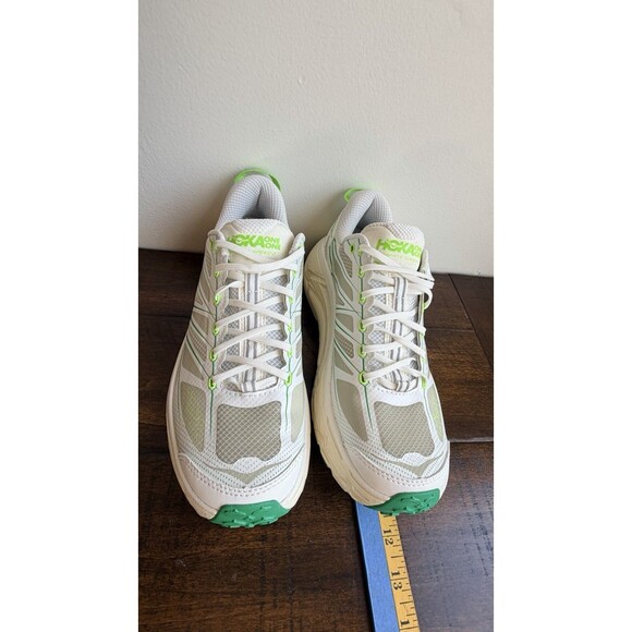 Hoka One One Mafate Speed 2 White Green Trail  Shoes 1126851  Unisex Size W10 M9 main image 6